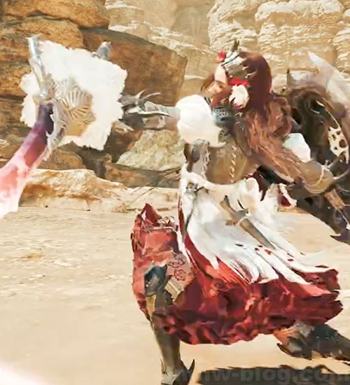 モンハンWILDS：PV映像第3弾&全14武器種紹介動画：モンハンWILDのチャージアックス紹介動画3