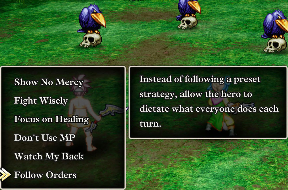 ドラクエ3「DQ3HD2D」リメイク：英語訳：ホイミや作戦の英語訳2