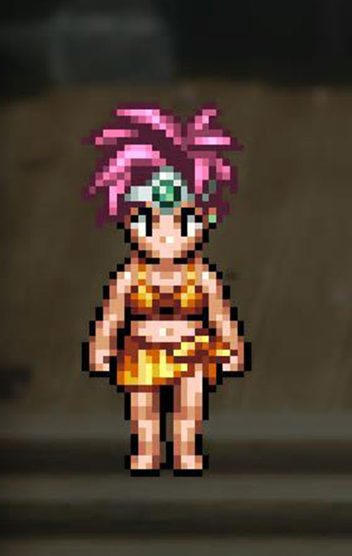 ドラクエ3「DQ3HD2D」リメイク：あぶない水着：勇者の水着装備見た目1