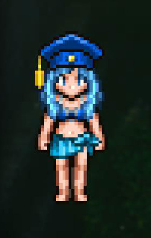 ドラクエ3「DQ3HD2D」リメイク：あぶない水着：僧侶の水着装備見た目1