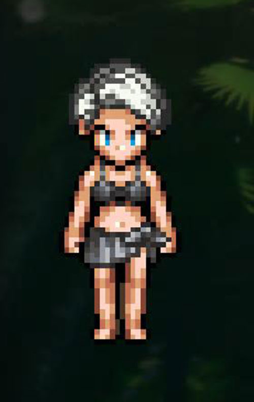 ドラクエ3「DQ3HD2D」リメイク：あぶない水着：盗賊の水着装備見た目1