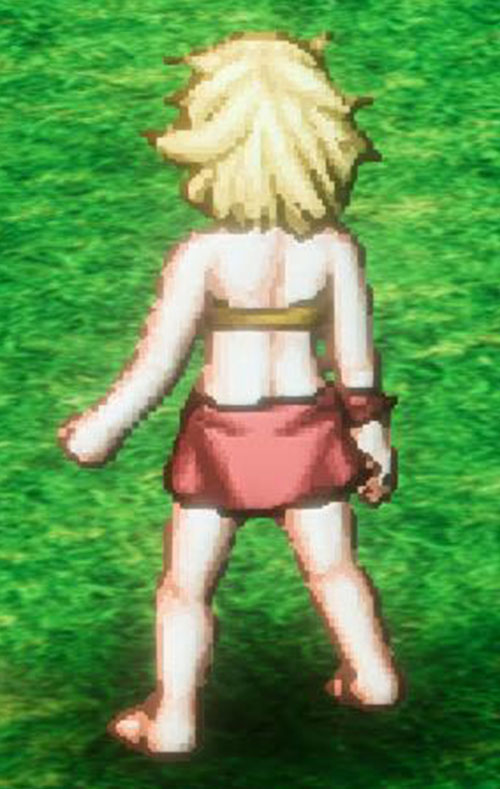 ドラクエ3「DQ3HD2D」リメイク：あぶない水着：まものつかいの水着装備見た目2