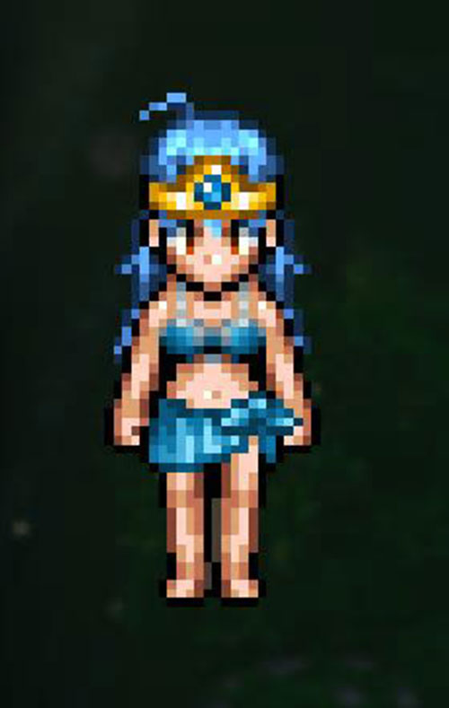 ドラクエ3「DQ3HD2D」リメイク：あぶない水着：賢者の水着装備見た目1